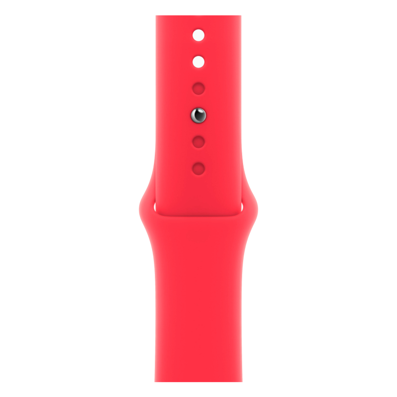 Apple Watch Series 9, 41 мм, корпус из алюминия цвета (PRODUCT)RED, спортивный ремешок цвета (PRODUC
